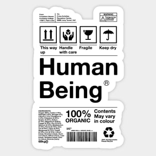 Human Being Sticker